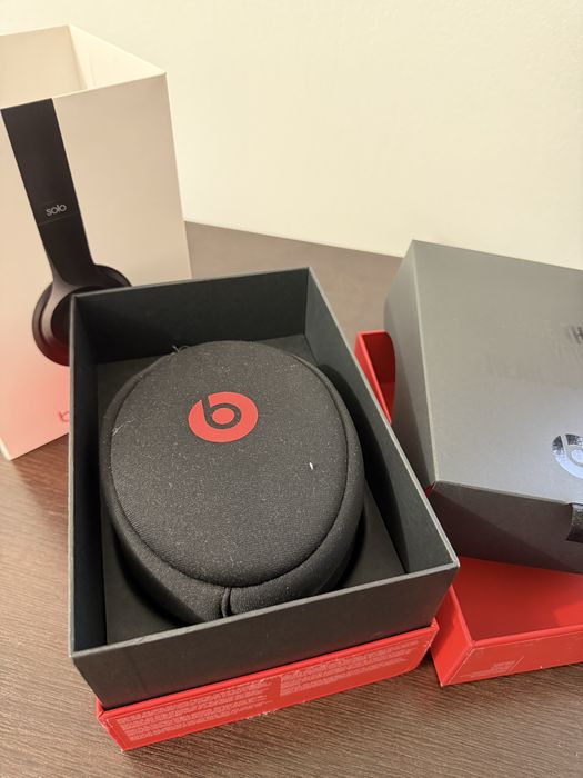 Casti Beats by Dr. Dre Solo 2 Negru FULL BOX