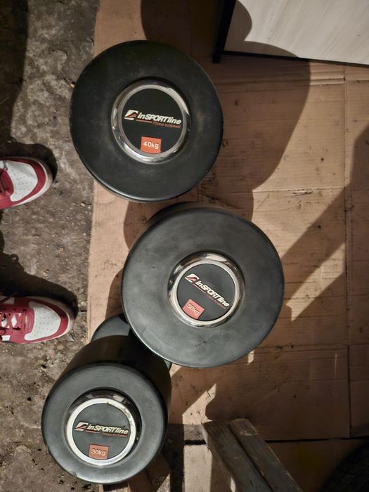 Гумирани дъмбели