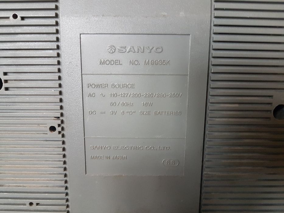 Магнитола SANYO M-9935K