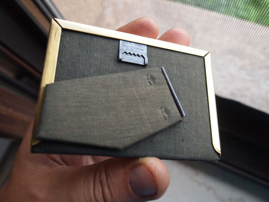 Rama foto Solid Brass, anii 70 - Made in USA