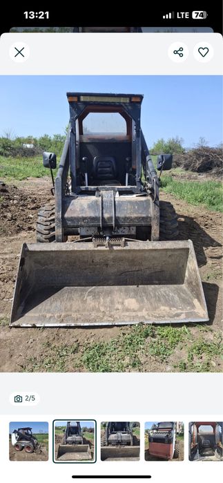 Inchiriez  miniexcavator cu brat lung si picon !