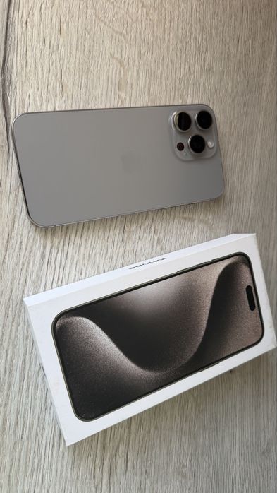 Iphone 15 pro max 256 gb titanium