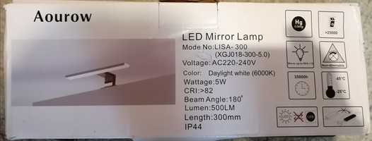 Осветление за огледало за баня Aourow LED 5W 230V 500LM, IP44