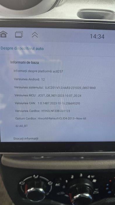 Vand Navigație Dacia