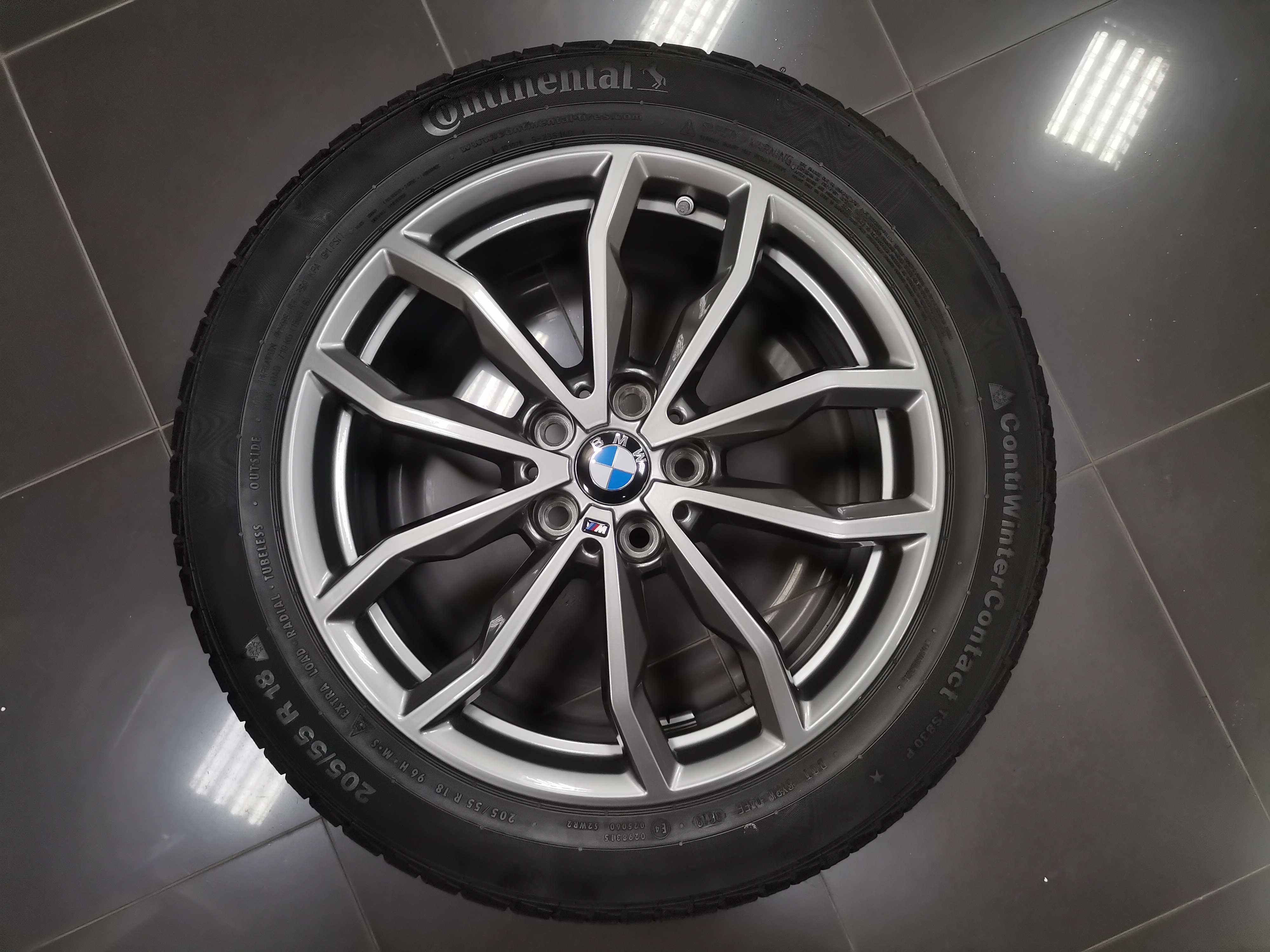 18” Зимен К-т BMW Джанти Style 711 M Гуми Датчик X1 F48 U11 U12 X2 F39