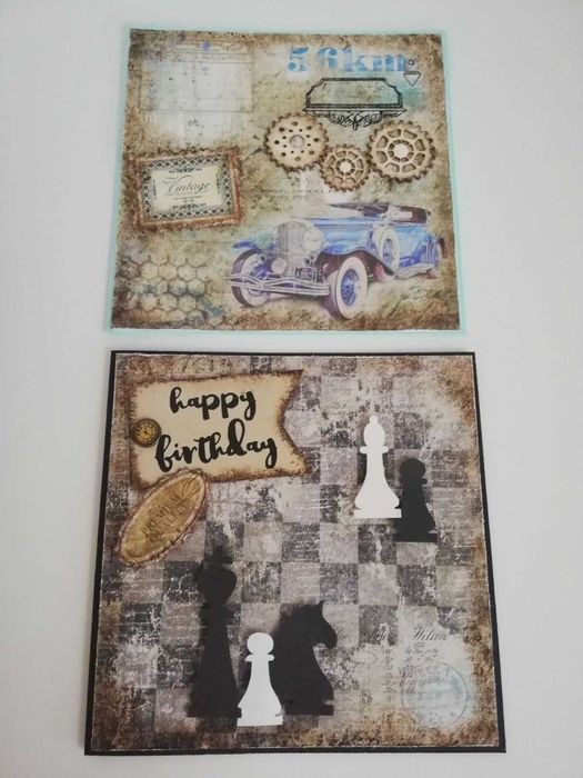 Картички за мъже ръчна изработка