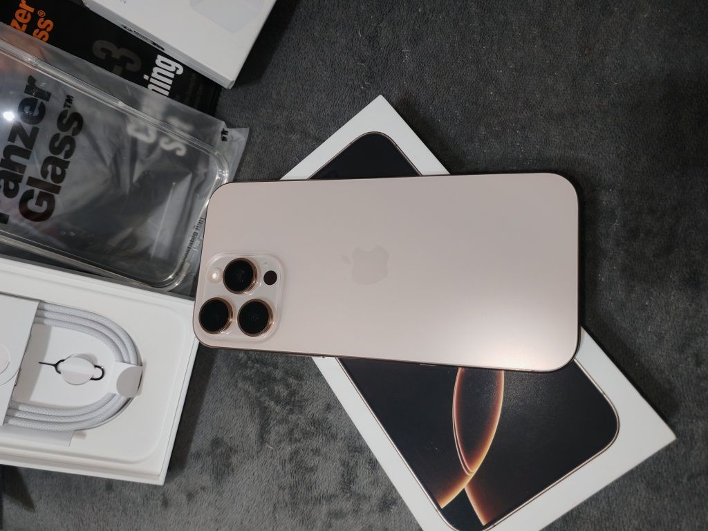 IPhone 16 pro max, 256 gb, gold