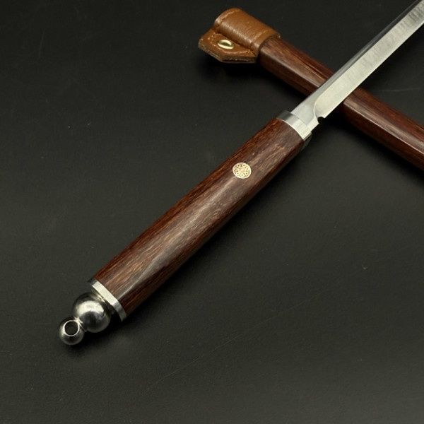 Японски нож Shinobi-Стомана M390,кания от палисандър