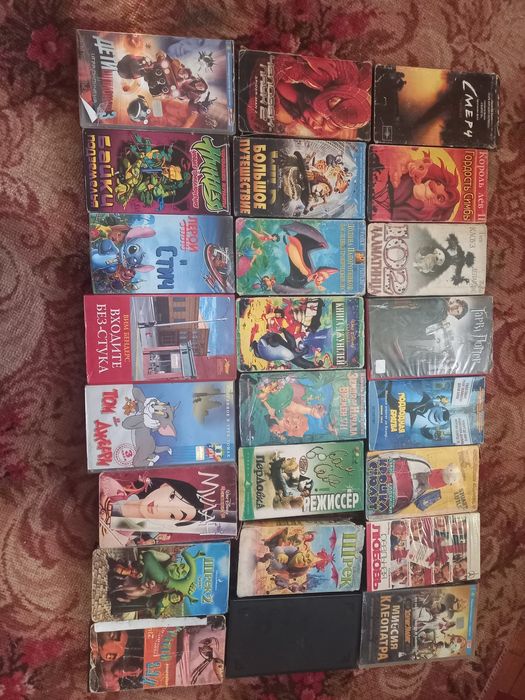 Видеокассеты в хорошем состоянии