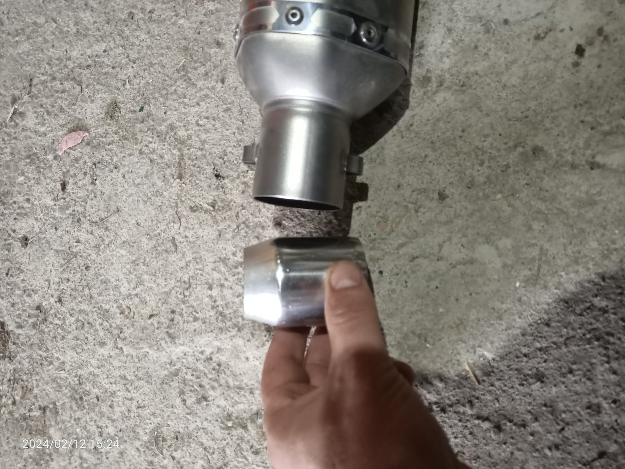 Tobă fake akrapovic