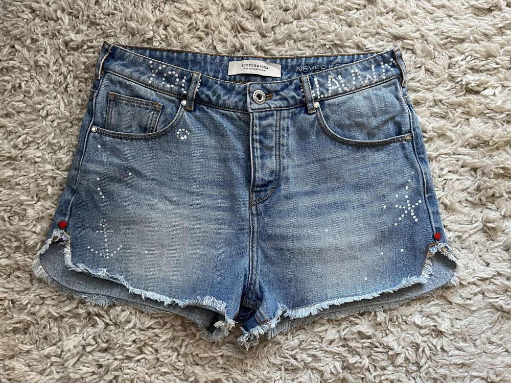 Къси дънкови панталонки Scotch and Soda