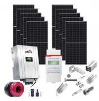 Фотоволтаична Система За Дома 10kW Ток Мрежова ON GRID Соларна Система