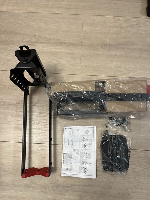 Suport pivotant pentru perete pentru 2 biciclete