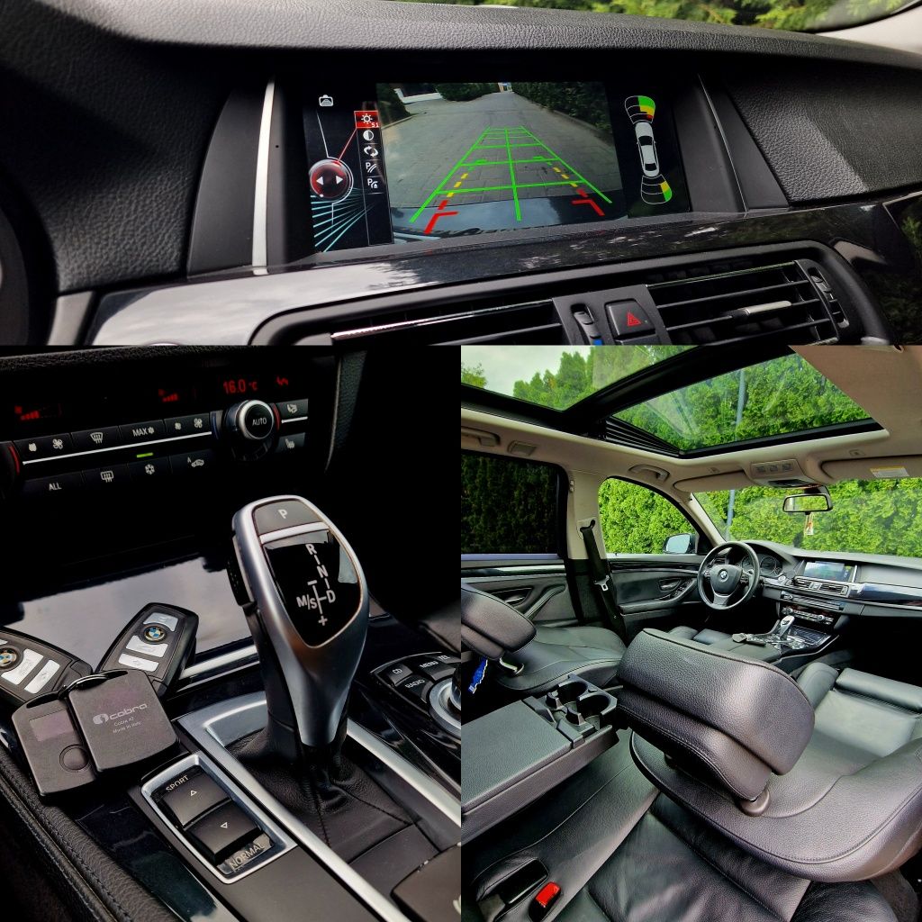 BMW 520d 184 CP Automat, Cutie Sport/ Padele/ Panoramic/ Piele/ Cameră