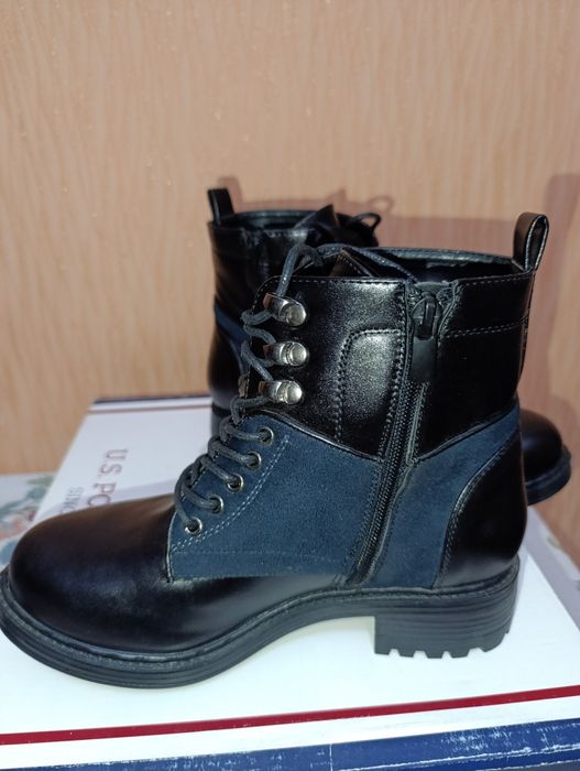 Турецкие женские ботинки POLO Оригинал.Размер ,36 последний