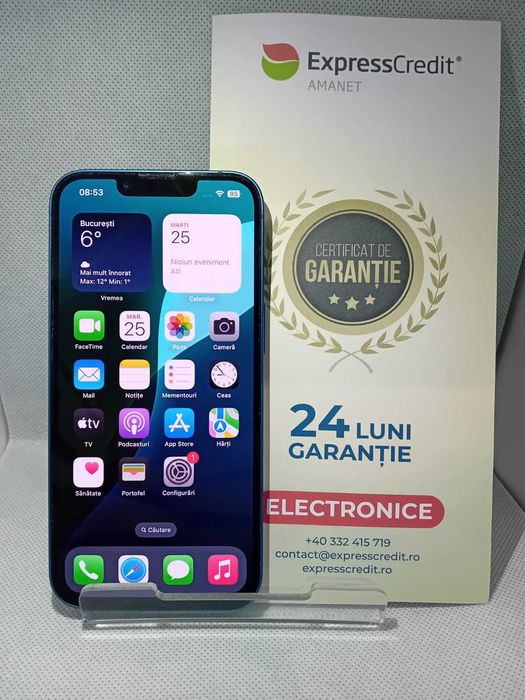 iPhone 13 512Gb 87% bateria (Ag18 Tutora b.27885) Garantie 2 ani!