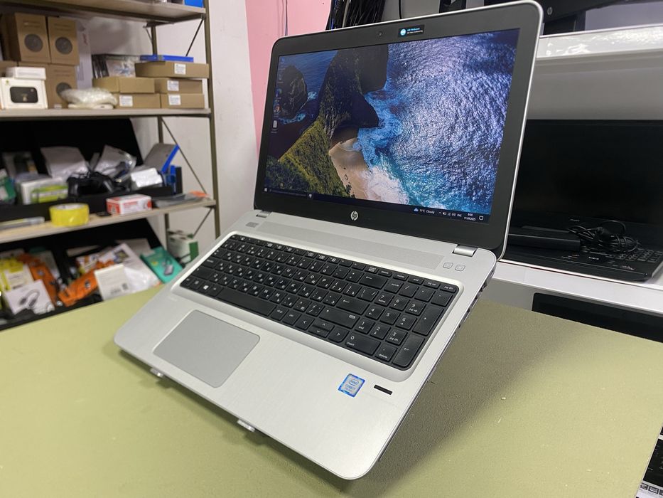 HP ProBook 450 G4/i7/8GB/SSD128/930MX/офисный ноутбук/лёгкий гейминг