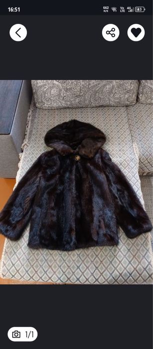 Продам норковый полушубок