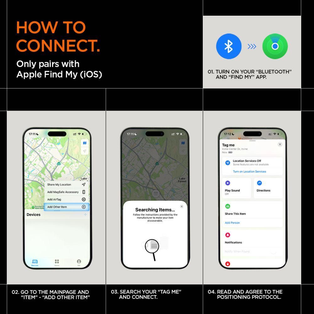 Spigen Bluetooth Tracker TagMe 1 Pack-тракер