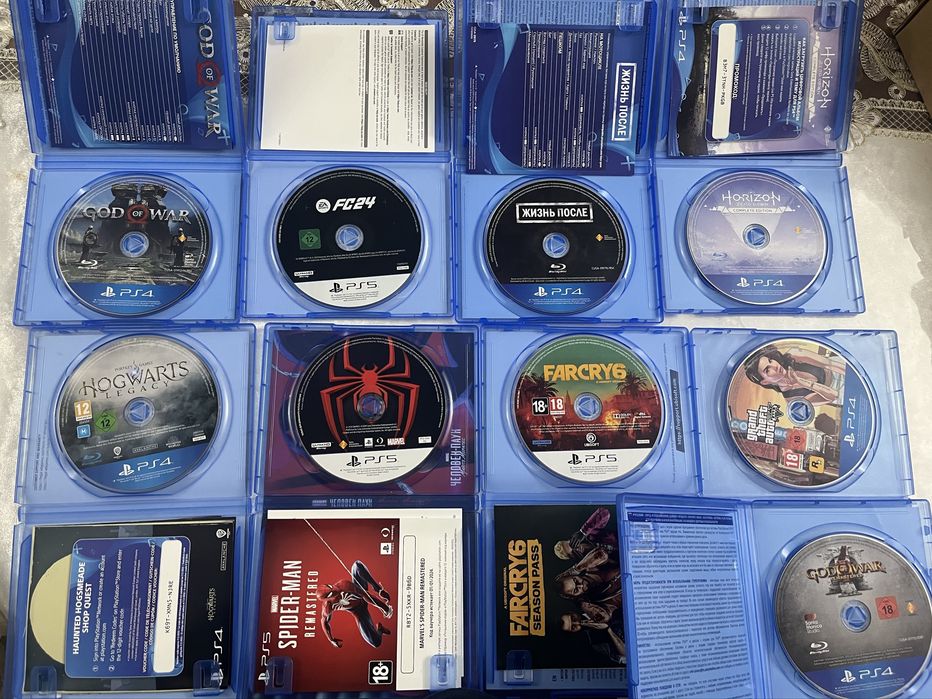 9 топовых игр на приставку Play station 4/5