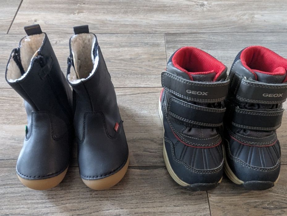 Зимни ботуши-Geox и Kickers-номер 26