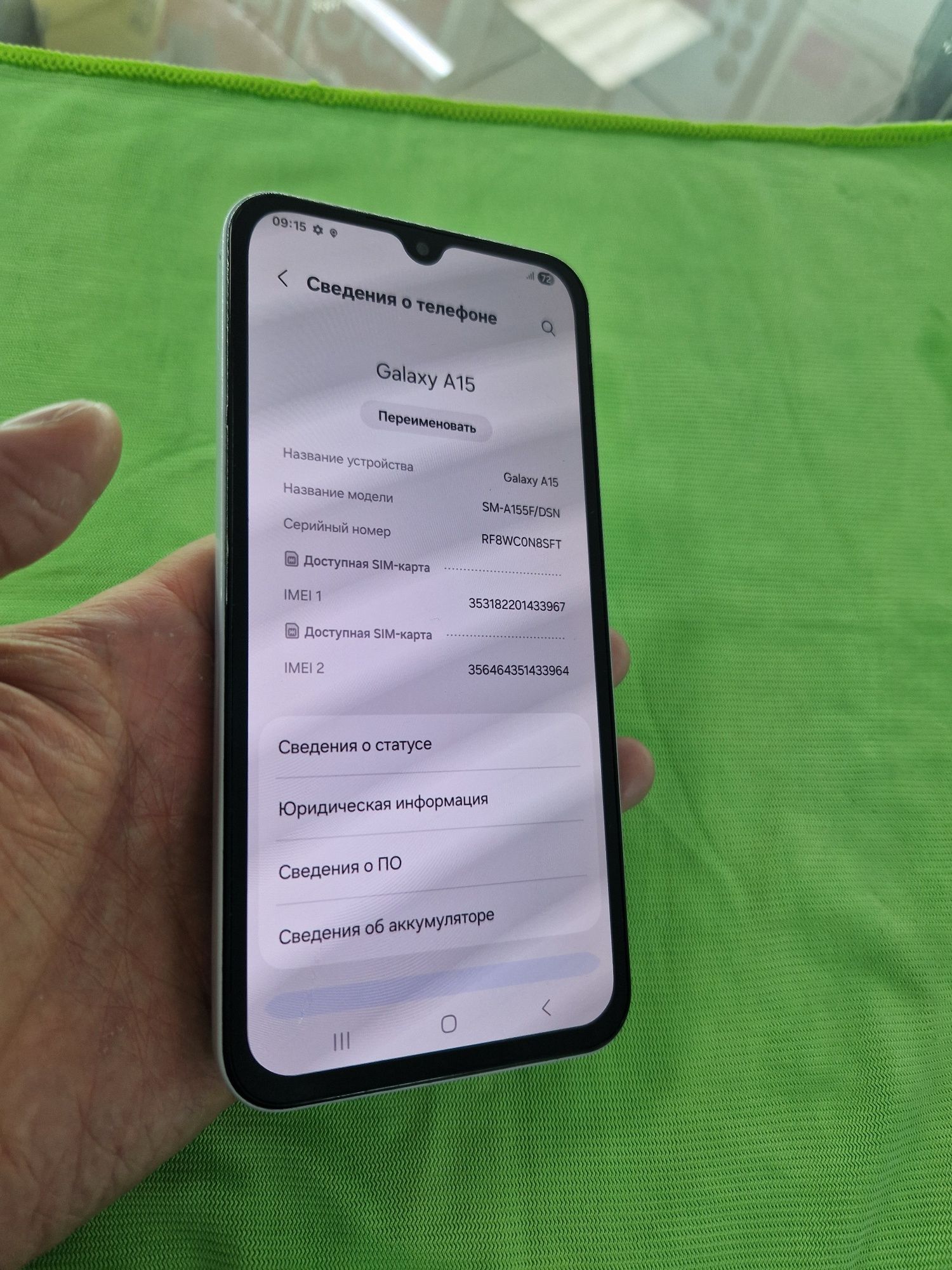 Samsung A15. 128гб  Озу.6гб