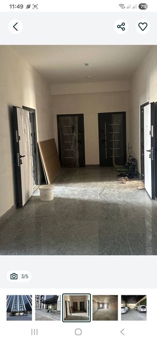 Срочно сотилади Хонобод авену дан квартира 41 кв  2 хона килинган.