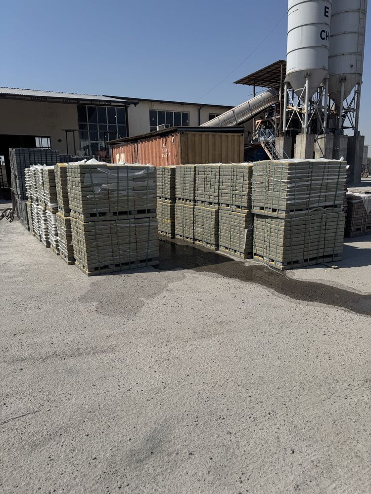 Брусчатки от прямого производителя без посредников от 55,000 сум за кв