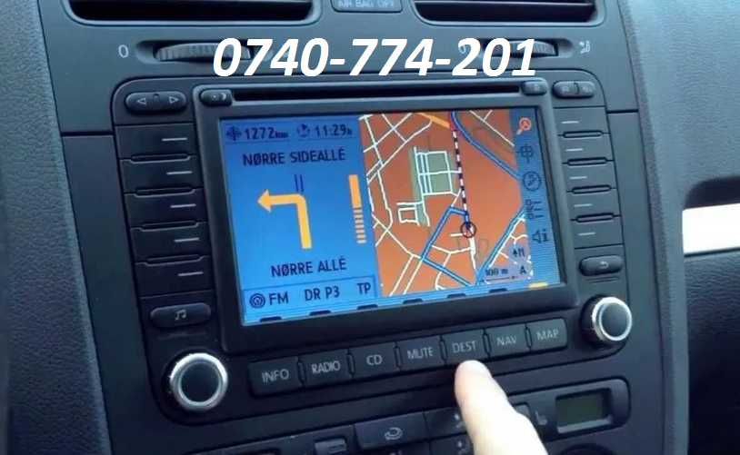 VW Volkswagen DVD MFD2 RNS2 EX-V (VX) harta navigatie gps Full Europa