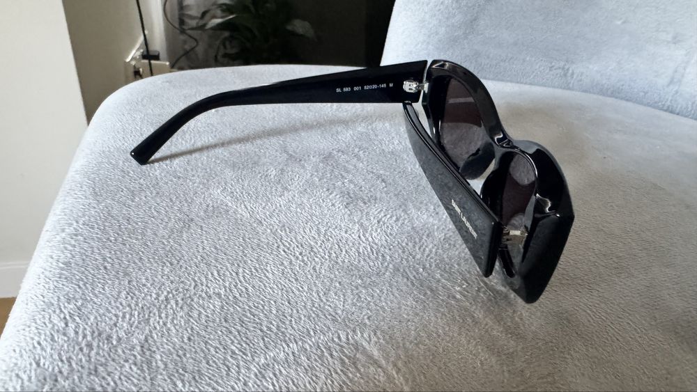 Слънчеви очила Saint Laurent SL 593 001 cateye