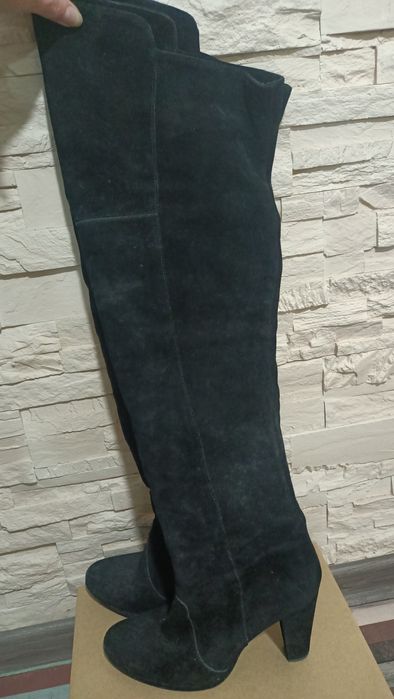 Cizme dama piele întoarsă