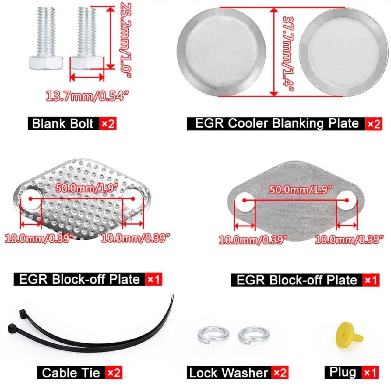 EGR Delete Kit Bmw, система за Бмв, Егр тапа, e87, e90, e60, e53, Bmw