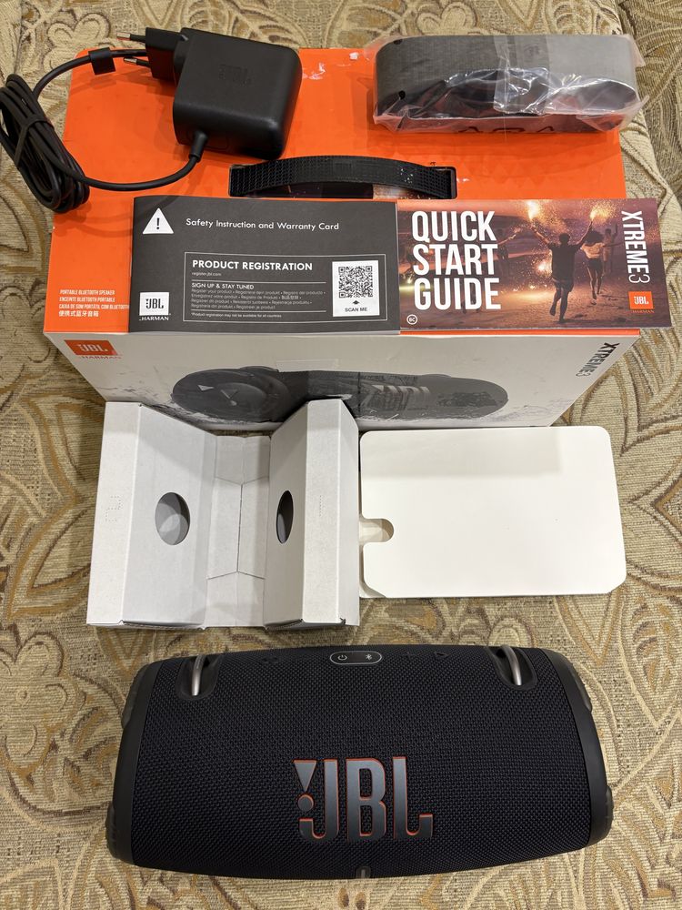 Преносима bluetooth тонколона jbl xtreme 3