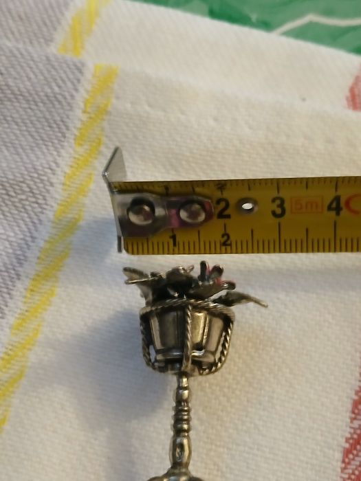 Miniatura argint masiv 800