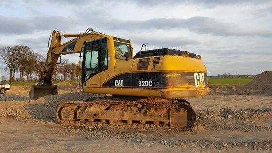 Excavator pe senile Caterpillar 320C dezmembrez