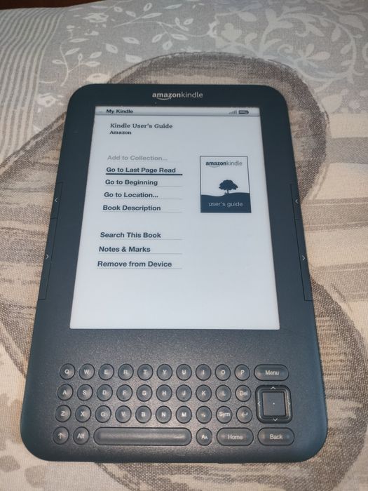 Amazon Kindle keyboard