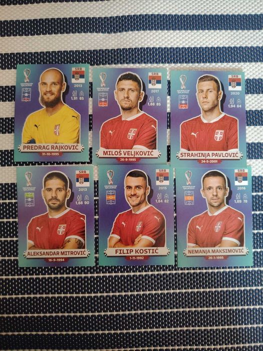 cartonase panini fotbal world cup 2022