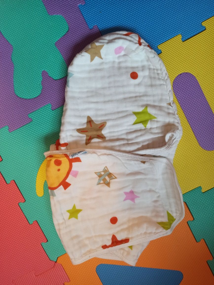 sac de dormit muselina/ sistem de infasare nou născuți