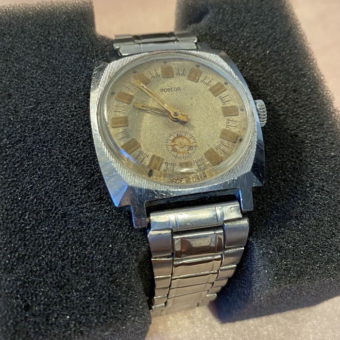 Ceas rusesc Pobeda, stare perfectă de funcționare