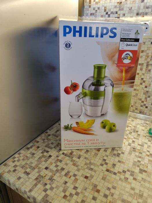 Сокоизтисквачка Phillips Quick Clean