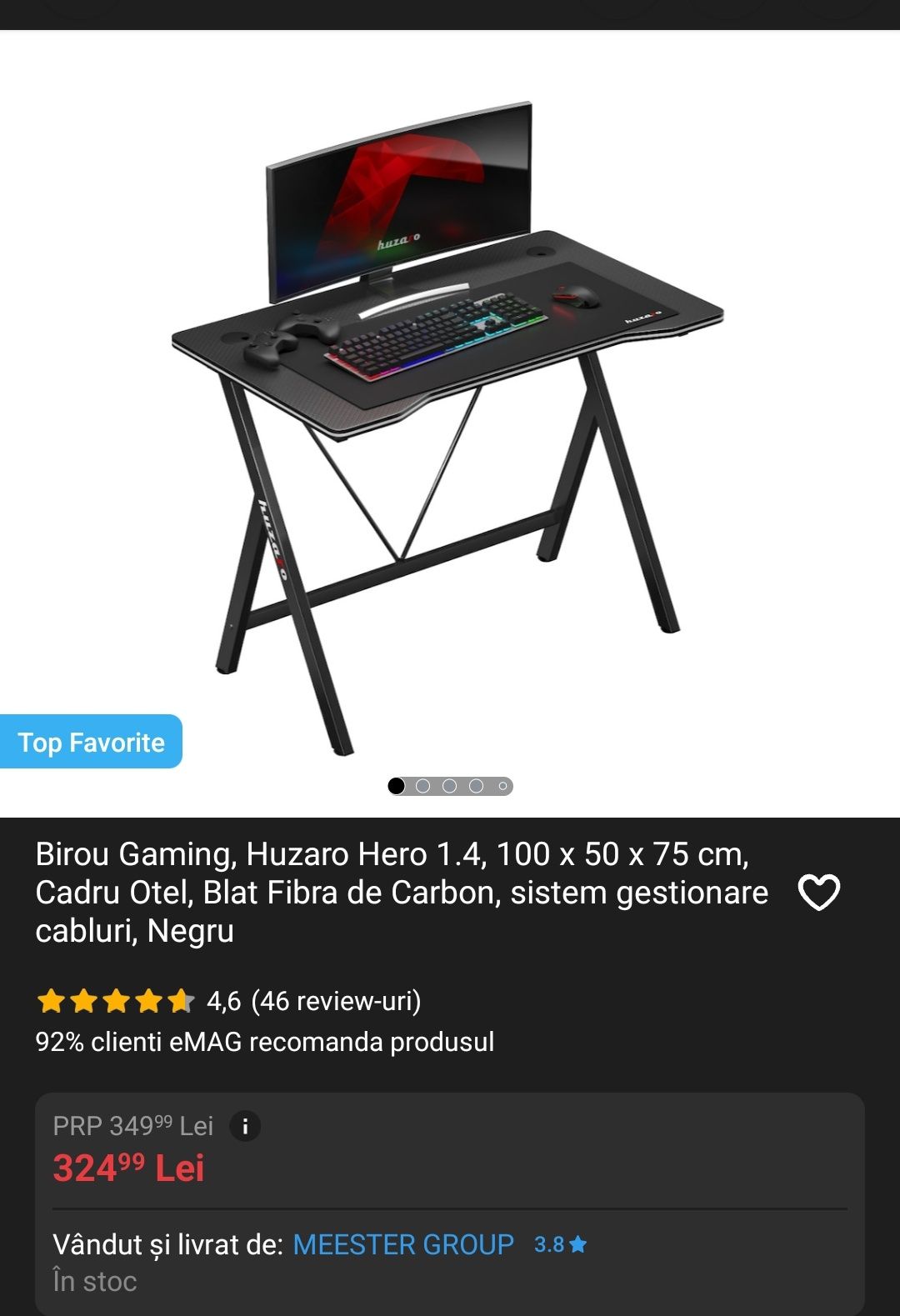 Birou gaming 100x50