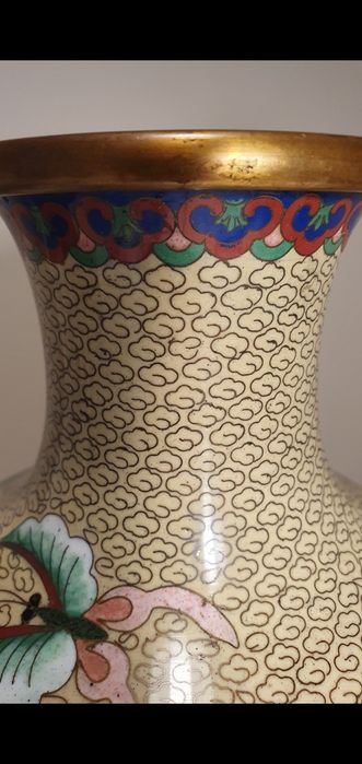 Vază cloisonné chinezească