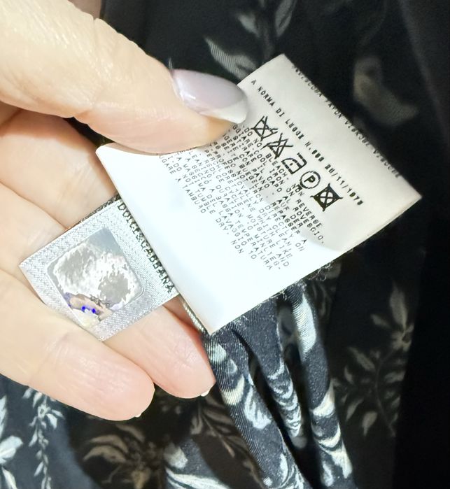 Кадифено оригинално сако D&G