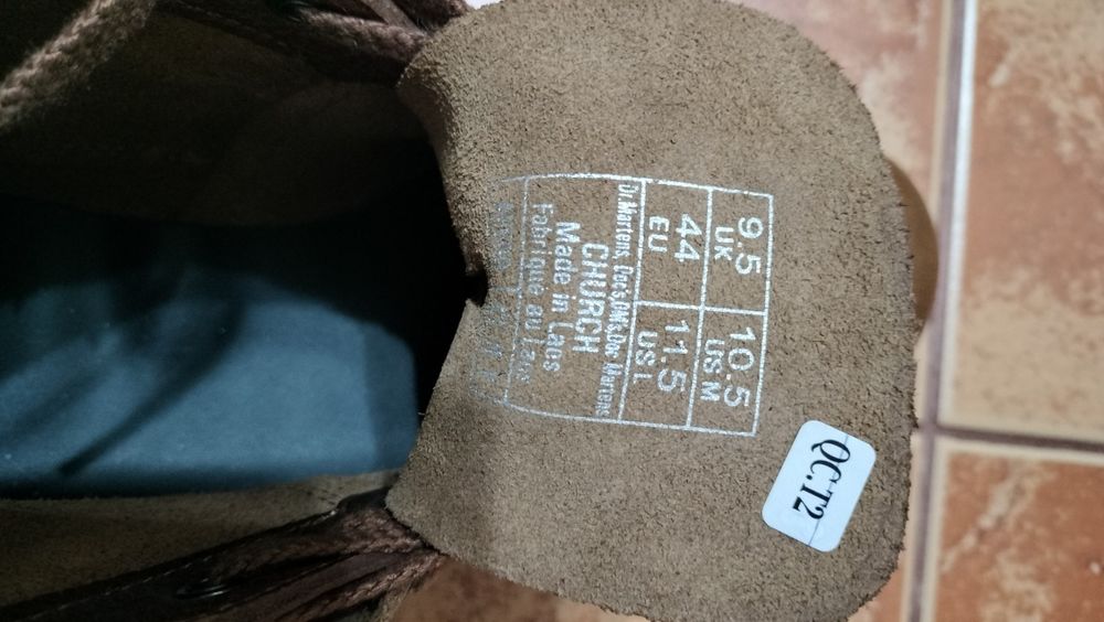 Ghete Dr.Martens piele naturală Nr.44