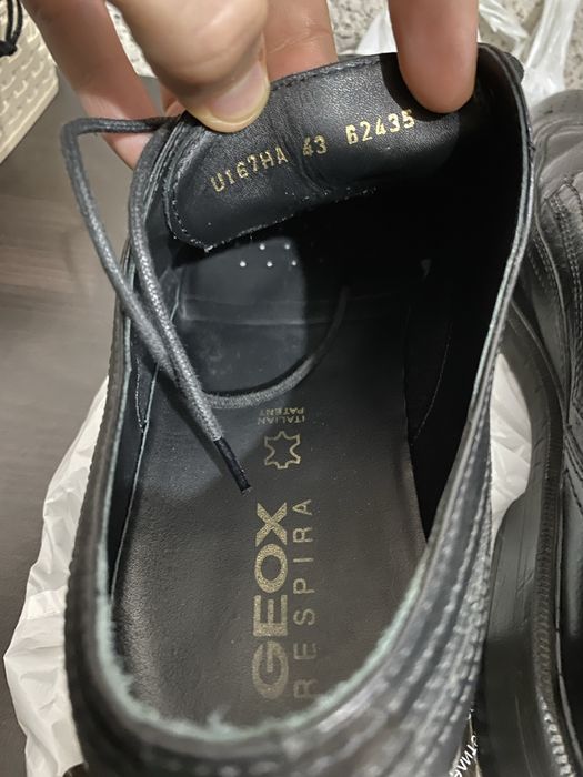 Мъжки обувки GEOX Respira - 43 номер, естествена кожа