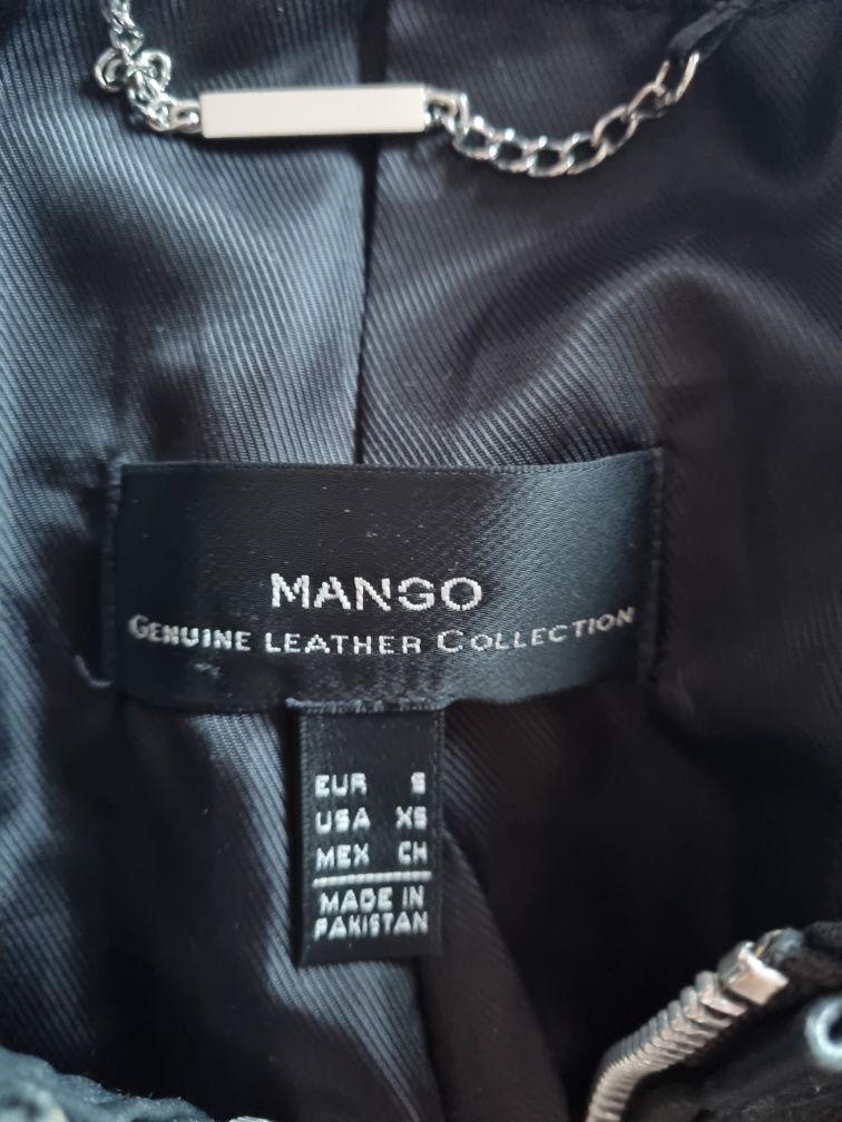 Яке естествена кожа  Mango