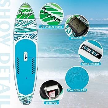 SUP 335cm Paddle board Падъл борд Ocean FUNWATER