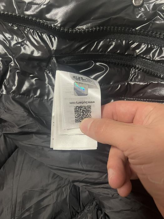 Мъжко зимно яке Burberry гъши пух