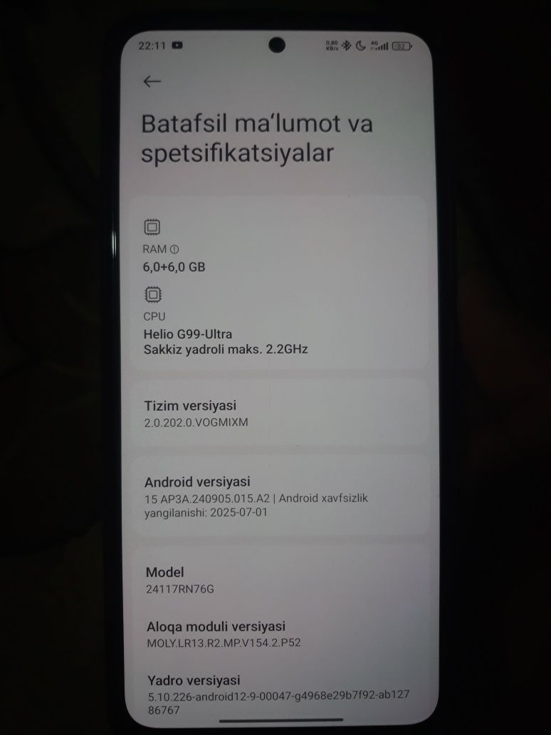 Redmi note 14 4g