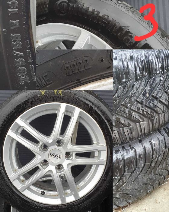 Roti aliaj VW SEAT AUDI SKODA FORD OPEL 205 60 16 215 65 17 5x112